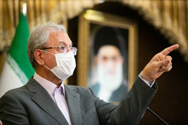  علی ربیعی سخنگوی دولت در نشست خبری 