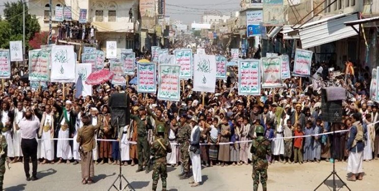 راهپیمایی‌های گسترده مردم یمن در سالروز شهادت «زید بن علی» (ع) + فیلم