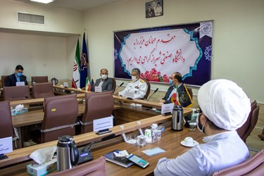 سخنرانی امیر دریادار حبیب‌الله سیاری معاون هماهنگ کننده ستاد کل ارتش  در دانشگاه صنعتی شیراز
