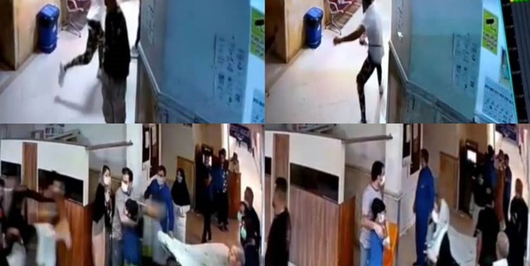 تشریح جزئیات حمله اراذل‌واوباش به بیمارستان پورسینا؛ حال مصدومان خوب و ضاربان دستگیر شدند