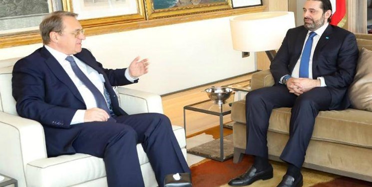 معاون وزیر خارجه روسیه و سعد الحریری در مورد تحولات لبنان رایزنی کردند