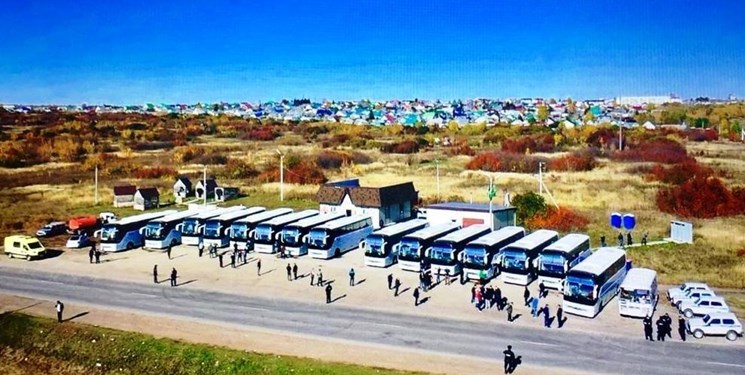 بازگشت 700 تبعه ازبک از «کازان» روسیه
