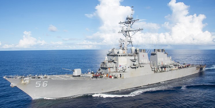 تنش‌زایی آمریکا با اعزام کشتی جنگی نزدیک جزایر چین