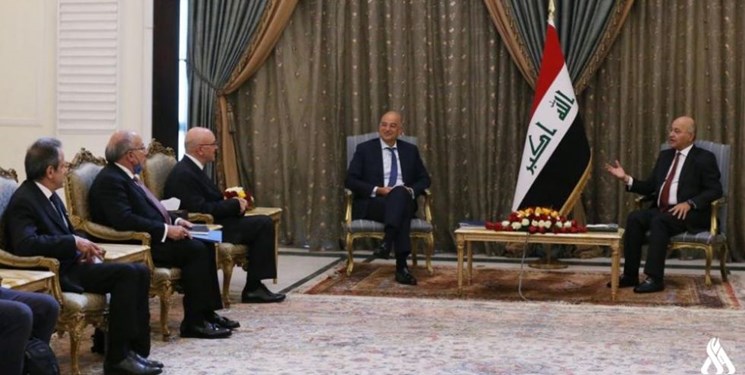 رئیس‌جمهور عراق: اجازه نمی‌دهیم عراق صحنه تسویه حساب‌های دیگران باشد
