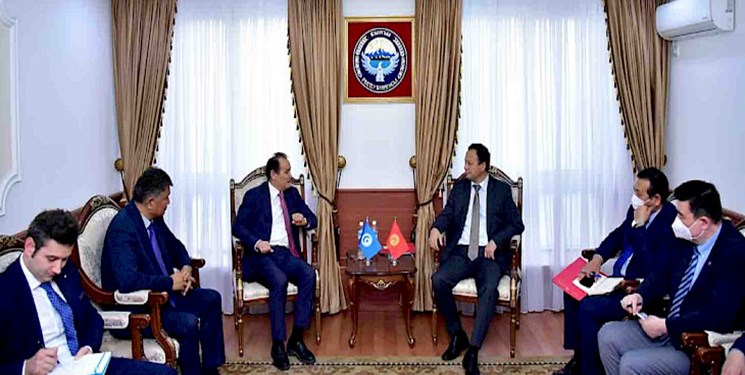 تقویت روابط محور رایزنی مقامات قرقیزستان با دبیرکل شورای کشورهای ترک‌زبان