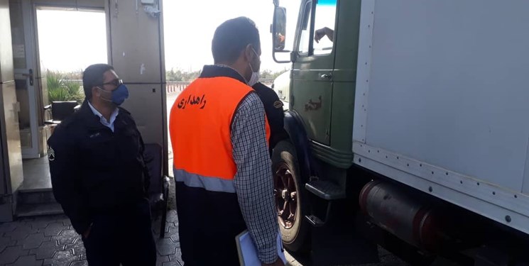 طرح کنترل بارنامه از مبداء  در استان قزوین کلید خورد