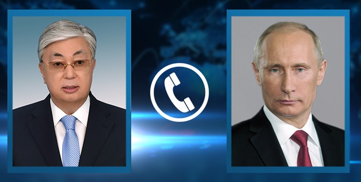 ‌گفت‌وگوی تلفنی رئیس جمهور قزاقستان با سران روسیه، ازبکستان و قطر
