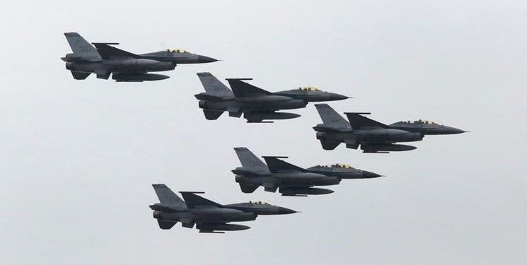 تایوان پرواز جنگنده‌های اف-۱۶ خود را متوقف کرد