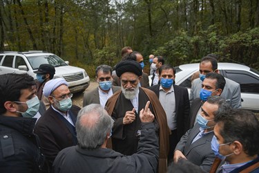  بازدید از جنگل های روستای آق مشهد شهرستان ساری  برای ارزیابی محلی  و  رای صادره