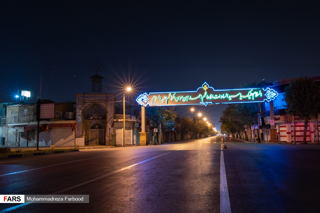 شیراز پس از ممنوعیت عبور و مرور ساعت 21