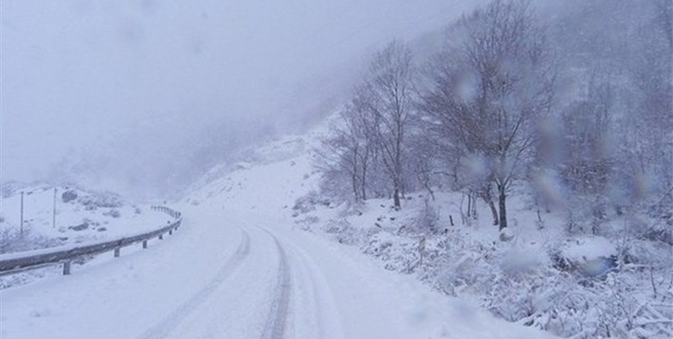 پیش‌بینی بارش برف در محورهای کوهستانی خراسان رضوی