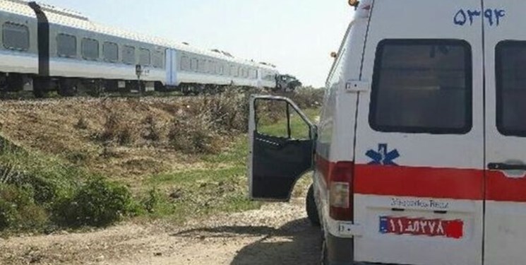 برخورد با قطار جان مرد ۶۳ ساله نیشابوری را گرفت