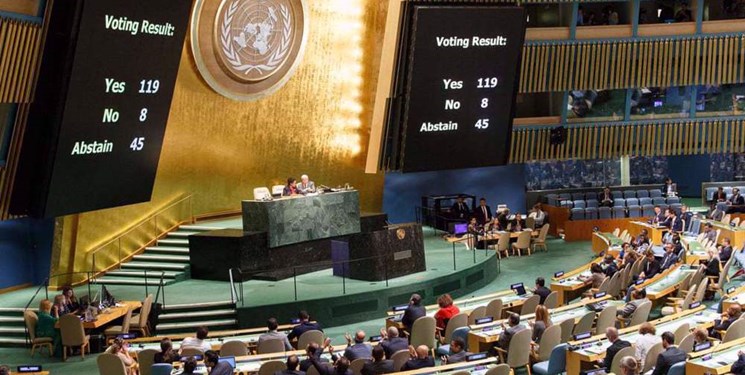 مجمع عمومی سازمان ملل ۶ قطعنامه در حمایت از فلسطین تصویب کرد