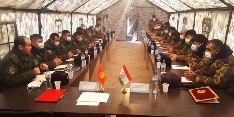 آخرین وضعیت مرزهای تاجیکستان و قرقیزستان بررسی شد