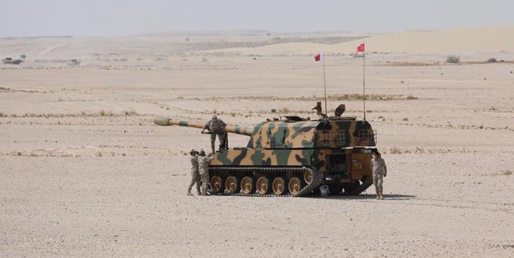 تمرین مشترک نظامی قطر و ترکیه در دوحه