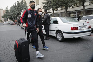 گزارش تصویری از سفر کاروان پرسپولیس به فرودگاه برای بازی فینال آسیا