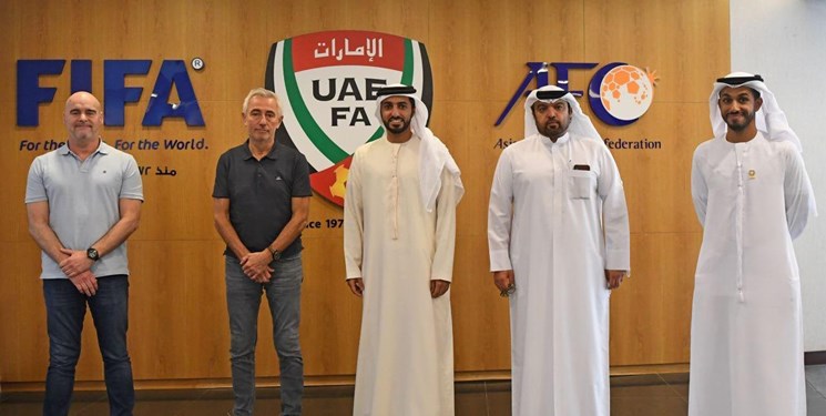 مارویک برای مربیگری در تیم ملی امارات به ابوظبی رسید