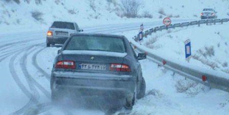 هشدار پلیس: رانندگان مراقب «یخ سیاه» باشند