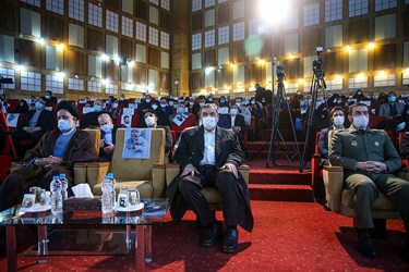 محسن رضایی دبیر مجمع تشخیص مصلحت نظام در آیین افتتاح رادیو مقاومت