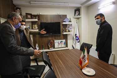 بازدید رئیس سازمان بسیج رسانه از دفتر خبرگزاری فارس اصفهان