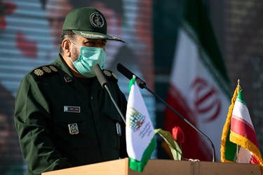 سخنرانی سرهنگ عباس جوکار، فرمانده ناحیه مقاومت بسیج مرکزی یزد