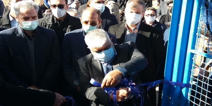 بهره برداری از فاز دوم آبیاری نوین کم فشار در اسفراین با حضور وزیر جهاد کشاورزی