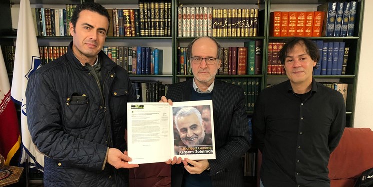 نامه سرگشاده نخبگان اسپانیایی در سالگرد شهادت حاج قاسم