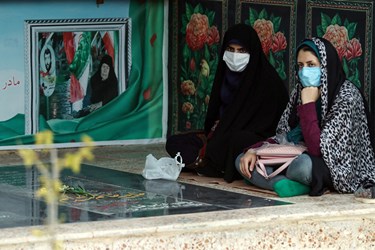 مادربزرگوار شهید علم الهدی در جوار فرزندش به خاک سپرده شده است 