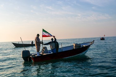 شناور های مردمی در حال آماده شدن جهت آغاز رزمایش