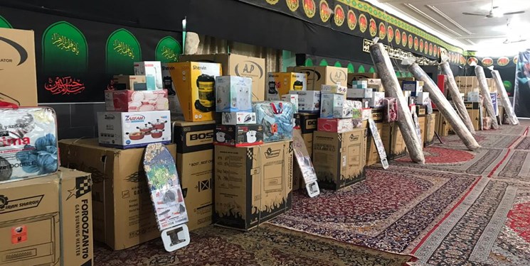 توزیع ۱۳ جهیزیه و ۱۵۰۰ بسته غذایی توسط فعالان یک مسجد