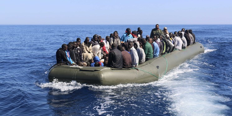 غرق شدن 55 مهاجر در سواحل لیبی