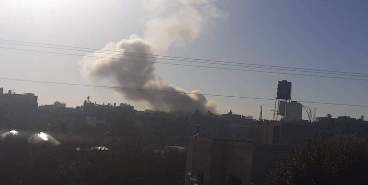 انفجار بمب در نوار غزه