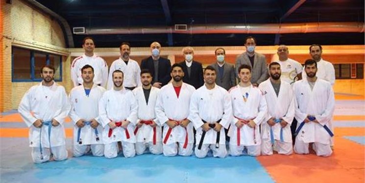 بازدید سرپرست کاروان اعزامی ایران به المپیک از اردوی تیم ملی کاراته