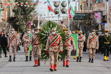  گلباران بیت امام خمینی (ره) در قم