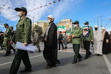  گلباران بیت امام خمینی (ره) در قم