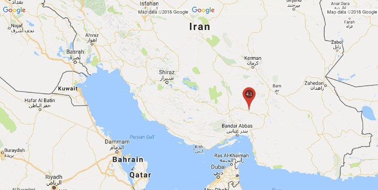 زلزله 4.1 ریشتری در سرگز احمدی هرمزگان