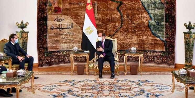 دیدار «سعد الحریری» با رئیس جمهور مصر