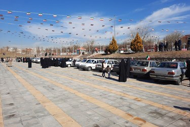  عکس| کاروان خودرویی ویژه بانوان شهر اقبالیه
