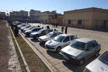  عکس| کاروان خودرویی ویژه بانوان شهر اقبالیه