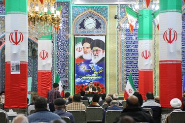 سخنرانی دکتر احمد امیر آبادی در جشن بزرگ دهه فجر انقلاب اسلامی