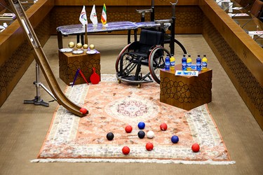 تجهیزات تولید ملی ورزش جانبازان و معلولین کمیته ملی پارالمپیک