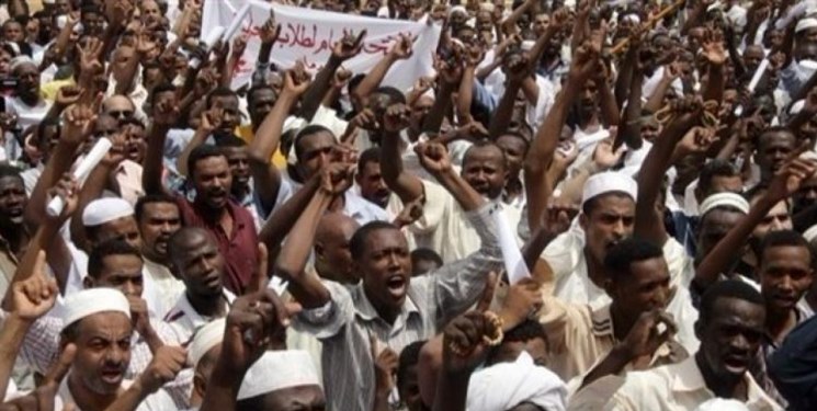 تظاهرات در سودان با هدف سرنگونی دولت موقت