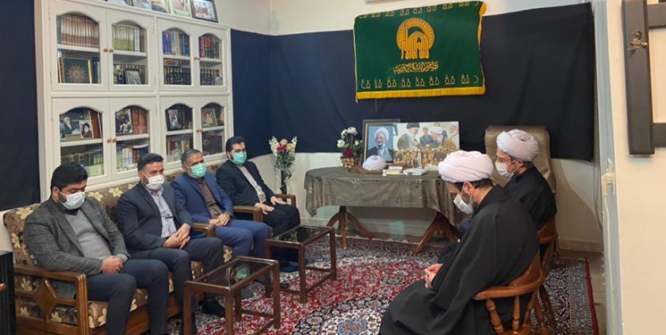 دیدار رئیس شورای عالی استانها با خانواده مرحوم آیت‌الله مصباح یزدی