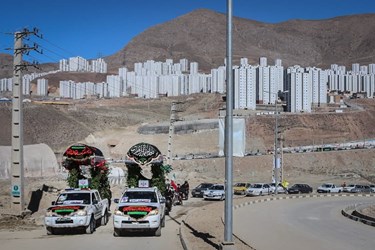 تشییع دو شهید گمنام در پردیس