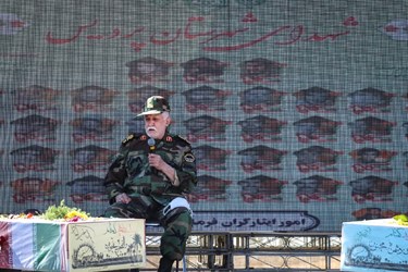 تشییع دو شهید گمنام در پردیس