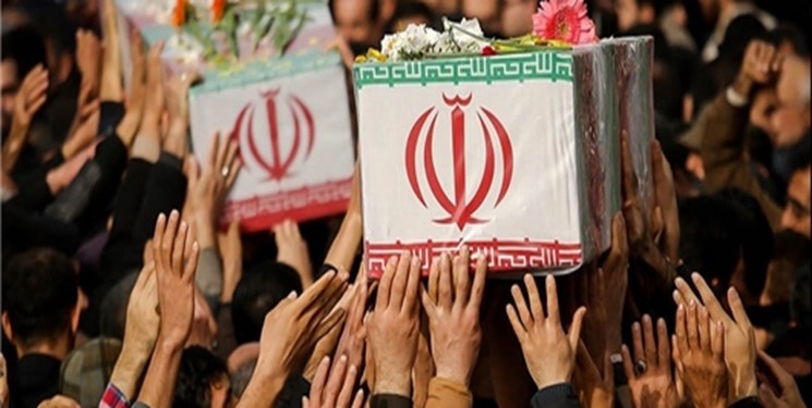 برگزاری مراسم تشییع خودرویی پیکر مطهر شهدای گمنام در کاشان