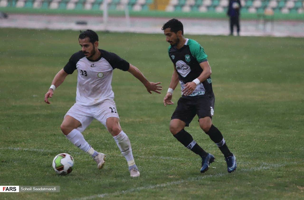 گزارش تصویری از تساوی خیبرخرم‌آباد و خوشه طلایی ساوه