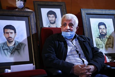 گلعلی بابایی نویسنده ادبیات دفاع مقدس در مراسم یادواره ستارگان دوکوهه