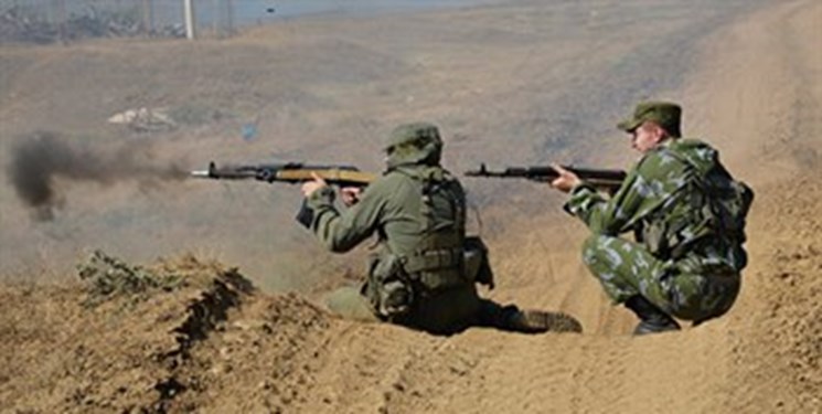رزمایش ضد تروریستی نظامیان روس در تاجیکستان