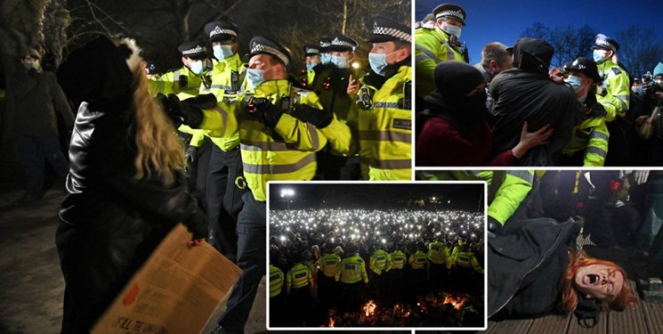 لایحه افزایش قدرت پلیس در سرکوب اعتراضات به پارلمان انگلیس ارائه شد